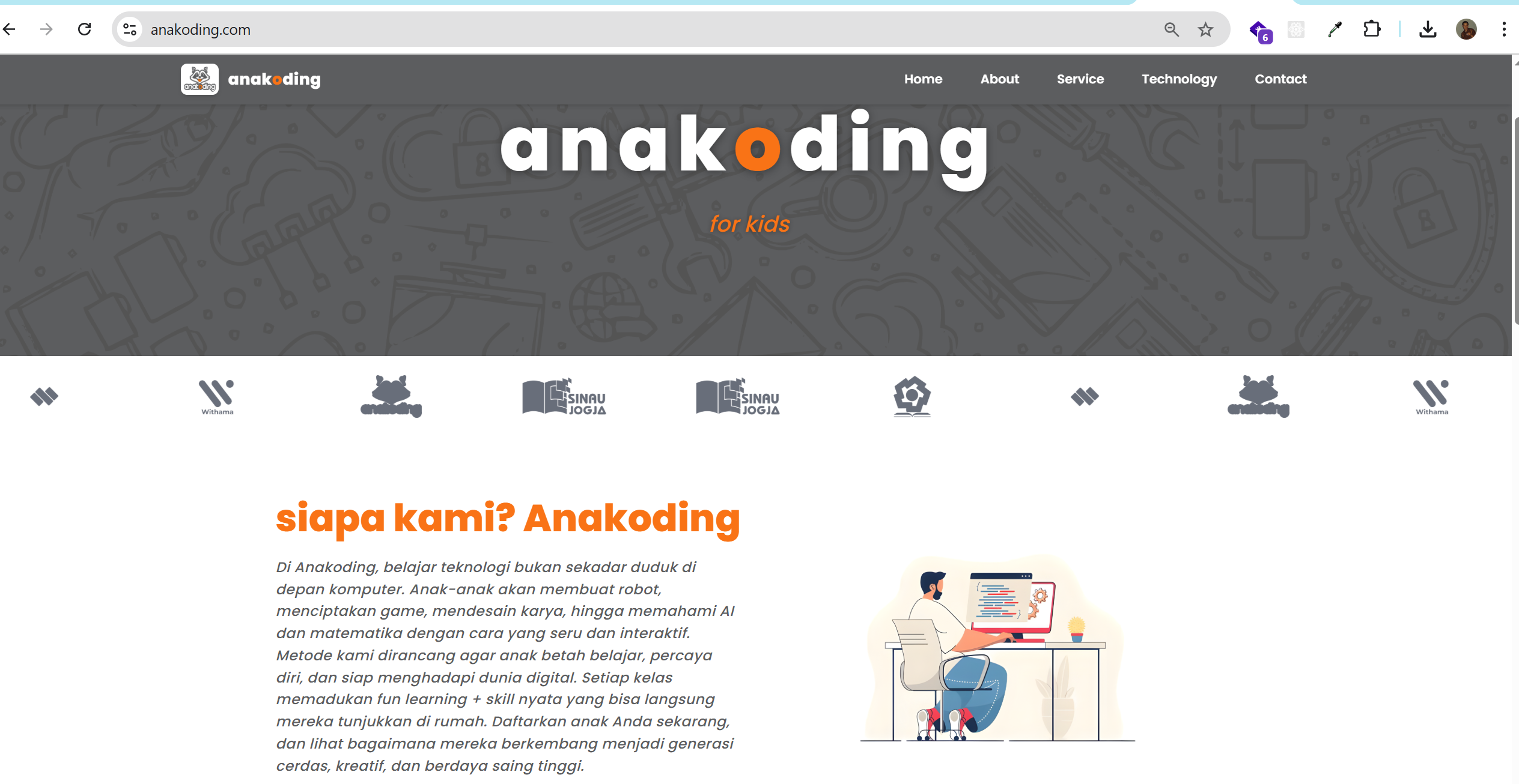 Web Profile Anakoding